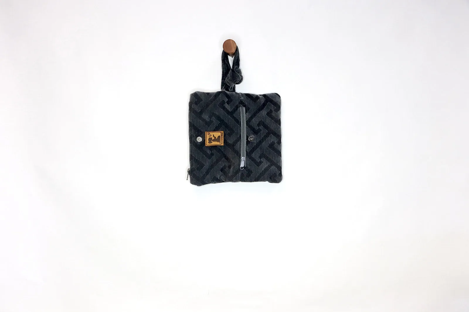 Monarch Gray Clutch