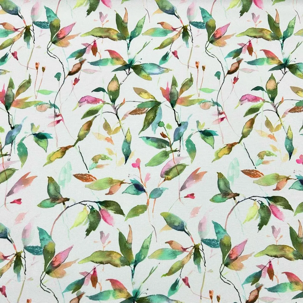 Multicoloured Leaves Water Resistant Fabric