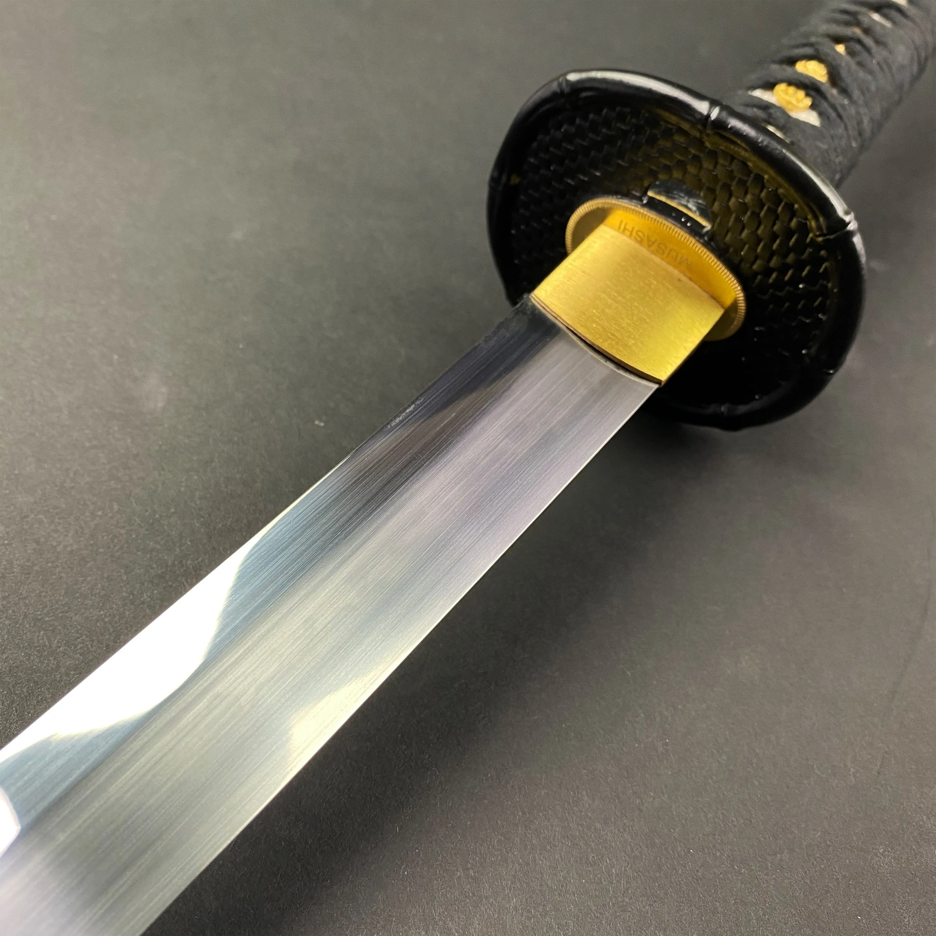 Musashi Igusa Omote Katana - Burgundy
