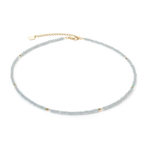 Necklace Little Twinkle gold-ice blue