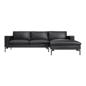New Standard Leather Sofa with Right Arm Chaise