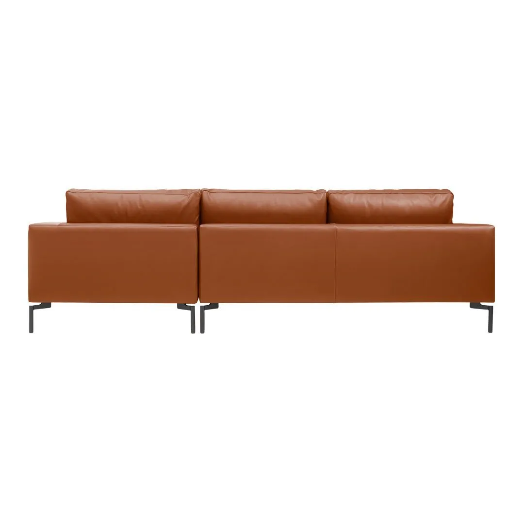 New Standard Leather Sofa with Right Arm Chaise