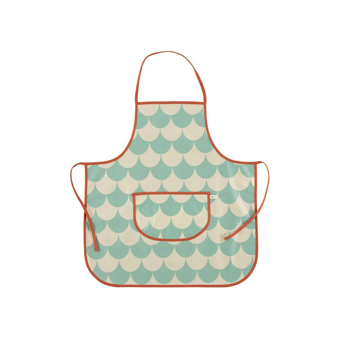 Nobodinoz Apron Sicilia Green Scales