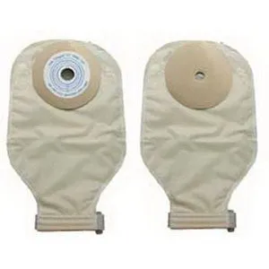 Nu-Hope 40-7810-DC Nu-Flex 1-Piece Deep Convex Drainable Pouch With Barrier, 1 -1/4" Opening (This Product Is Final Sale And Is Not Returnable)