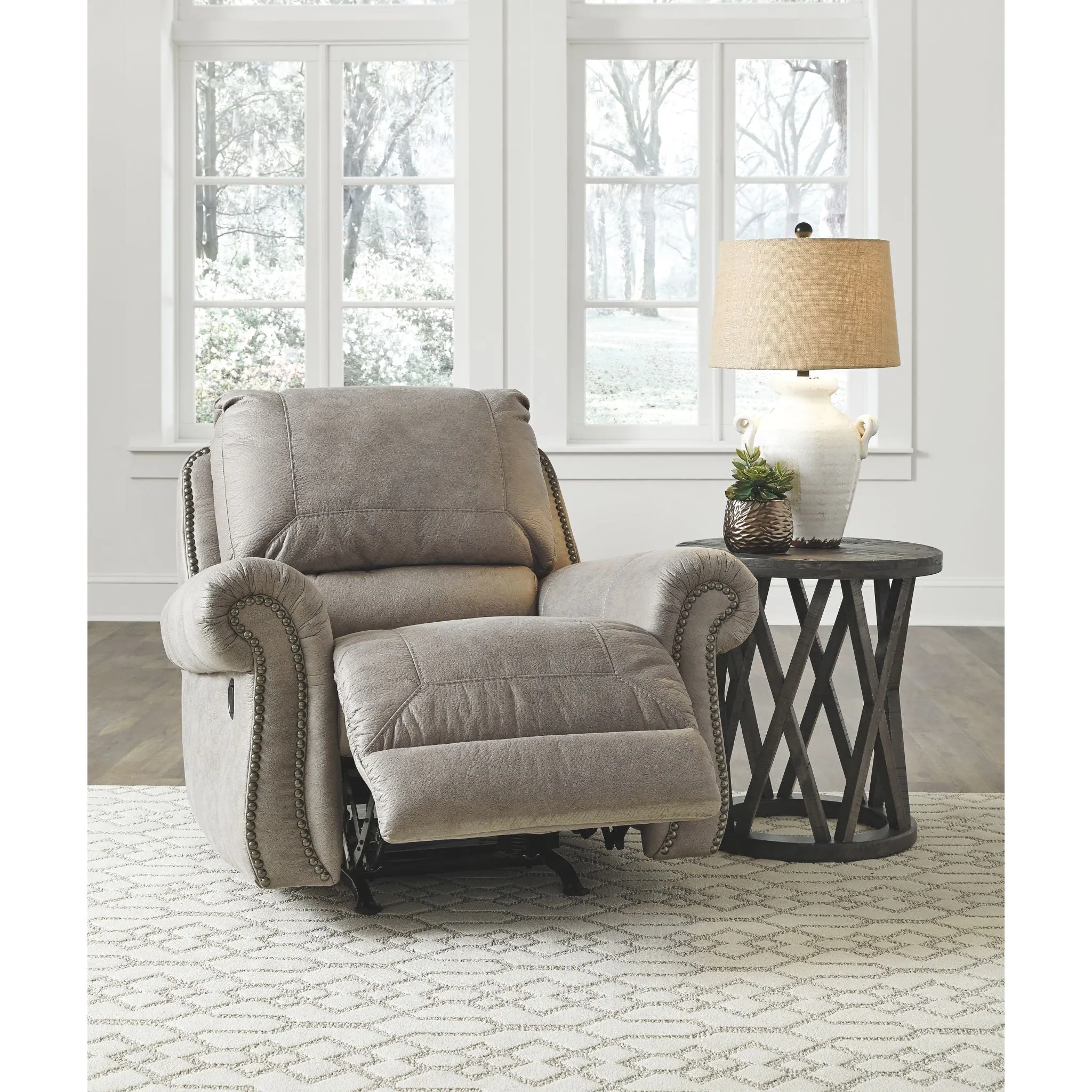 Olsberg Rocker Recliner - Steel