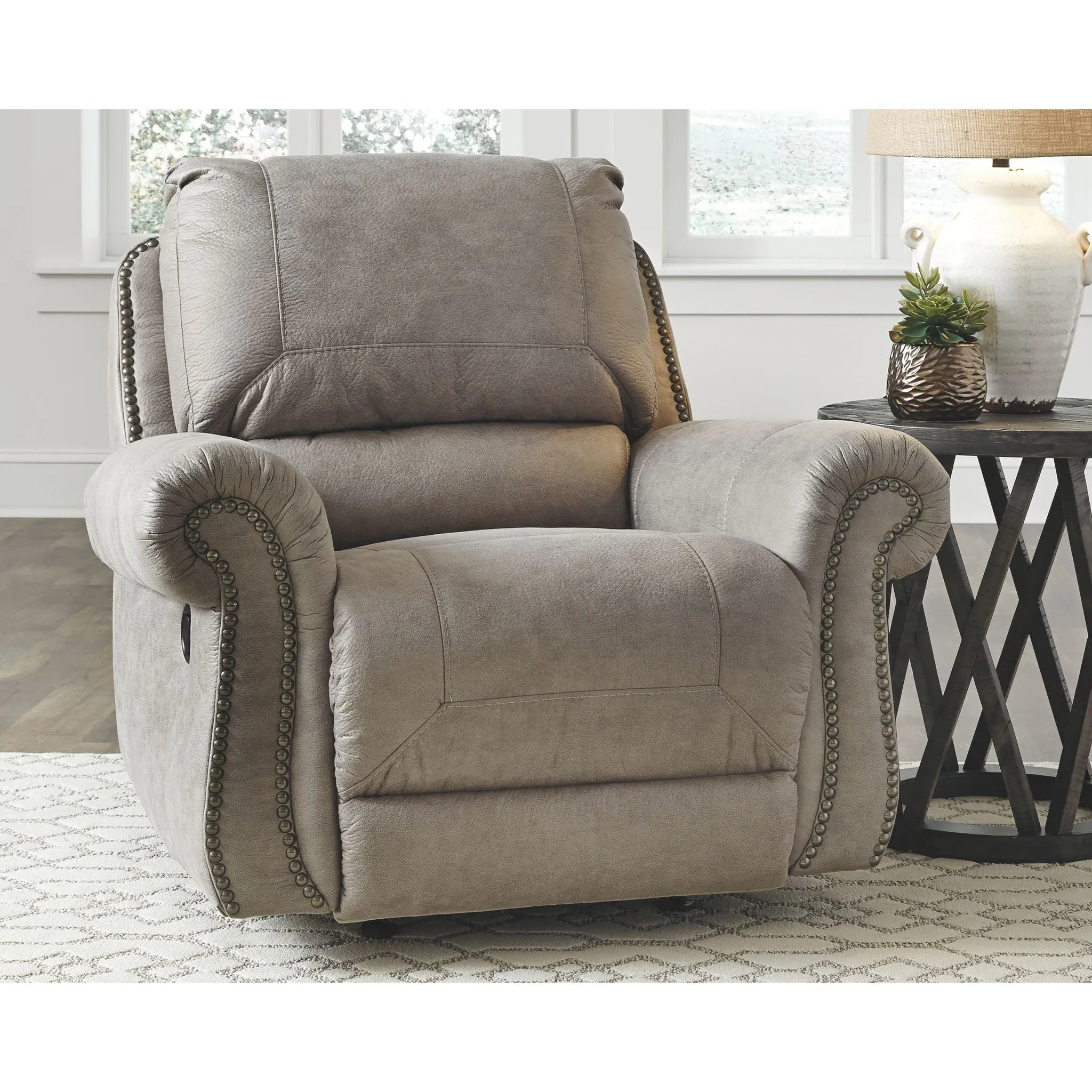 Olsberg Rocker Recliner - Steel