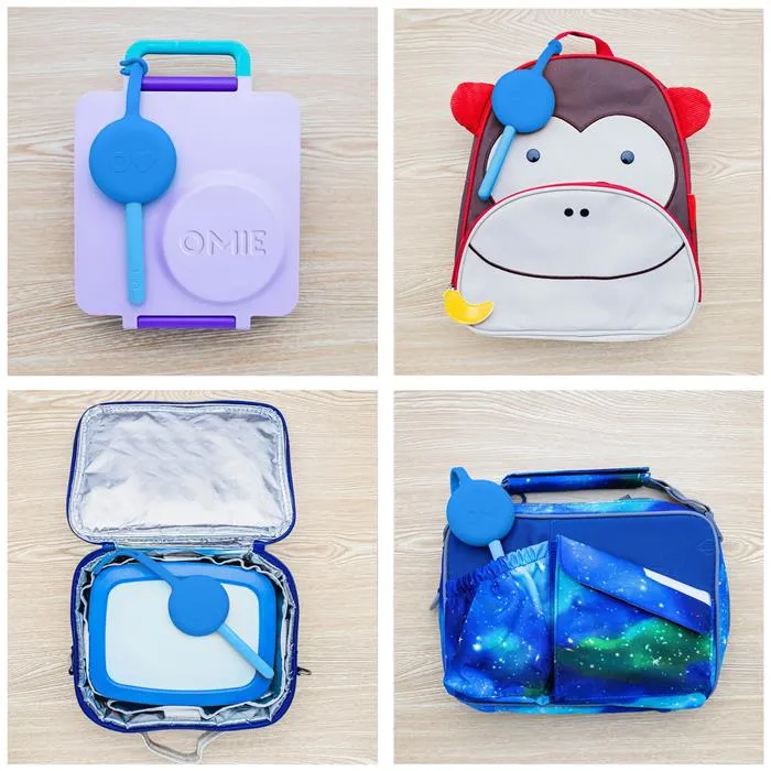OmiePod 3 Pce Cutlery Set Capri Blue