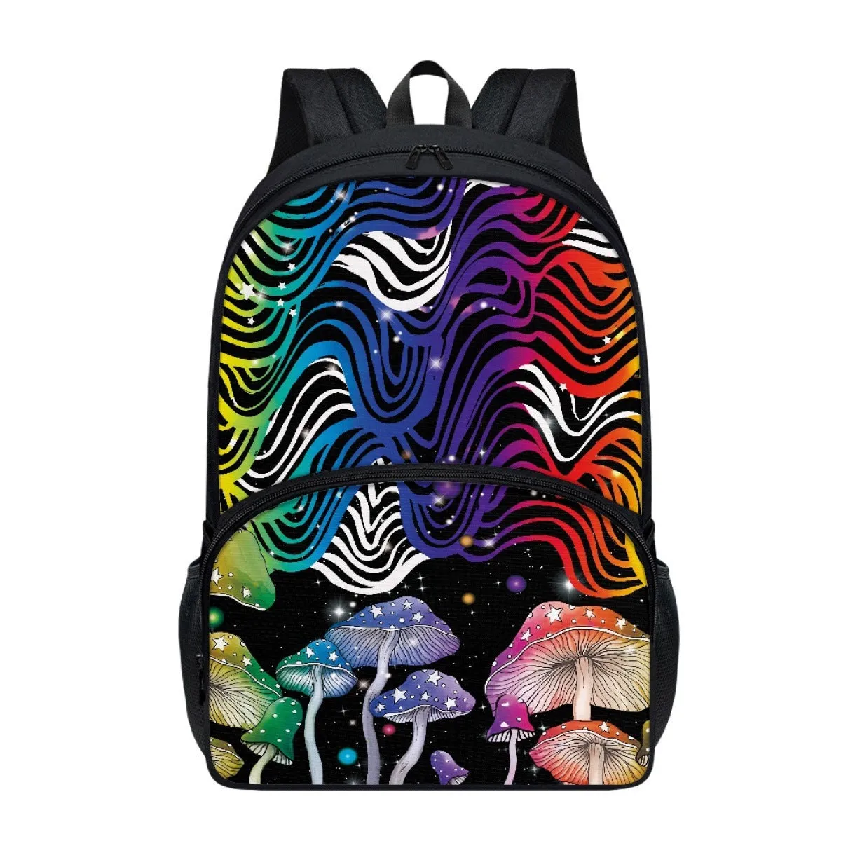 One Piece Dropshipping NEWn Pattern Printing One Piece Minimum Order  Hot Sale Double Layer 17-Inch Student Schoolbag