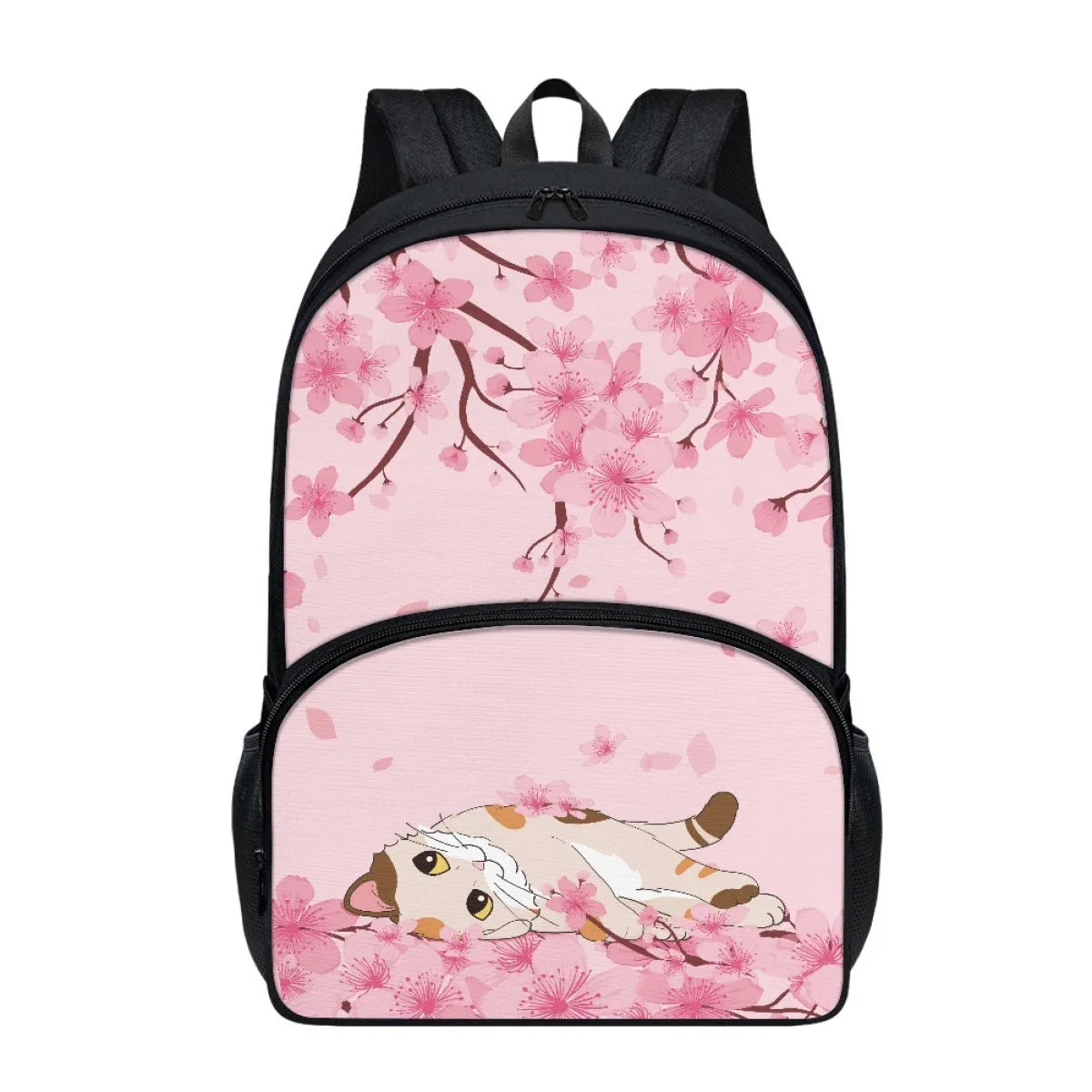 One Piece Dropshipping NEWn Pattern Printing One Piece Minimum Order  Hot Sale Double Layer 17-Inch Student Schoolbag