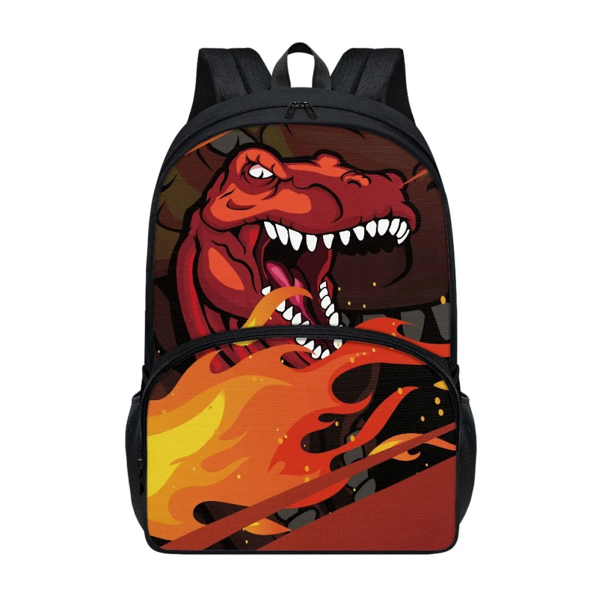 One Piece Dropshipping NEWn Pattern Printing One Piece Minimum Order  Hot Sale Double Layer 17-Inch Student Schoolbag