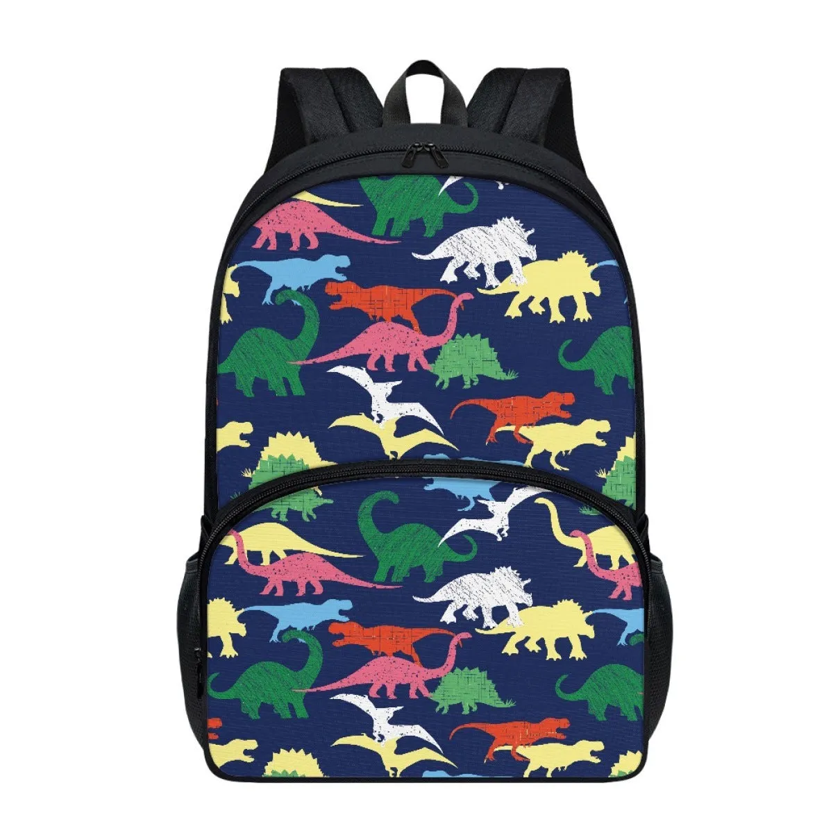 One Piece Dropshipping NEWn Pattern Printing One Piece Minimum Order  Hot Sale Double Layer 17-Inch Student Schoolbag