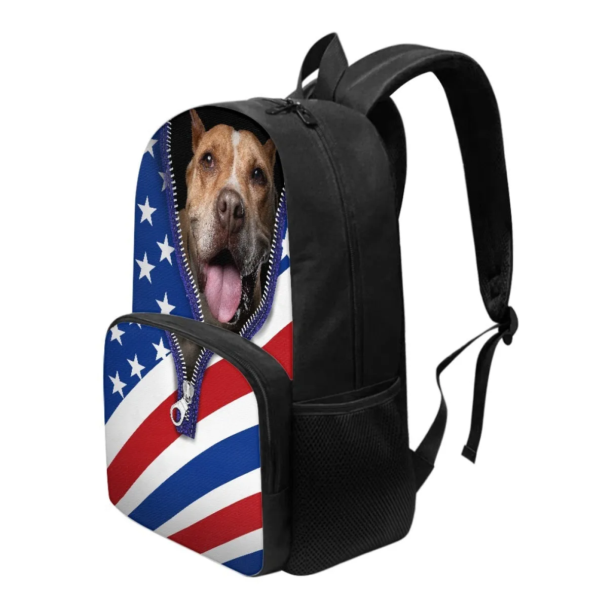 One Piece Dropshipping NEWn Pattern Printing One Piece Minimum Order  Hot Sale Double Layer 17-Inch Student Schoolbag