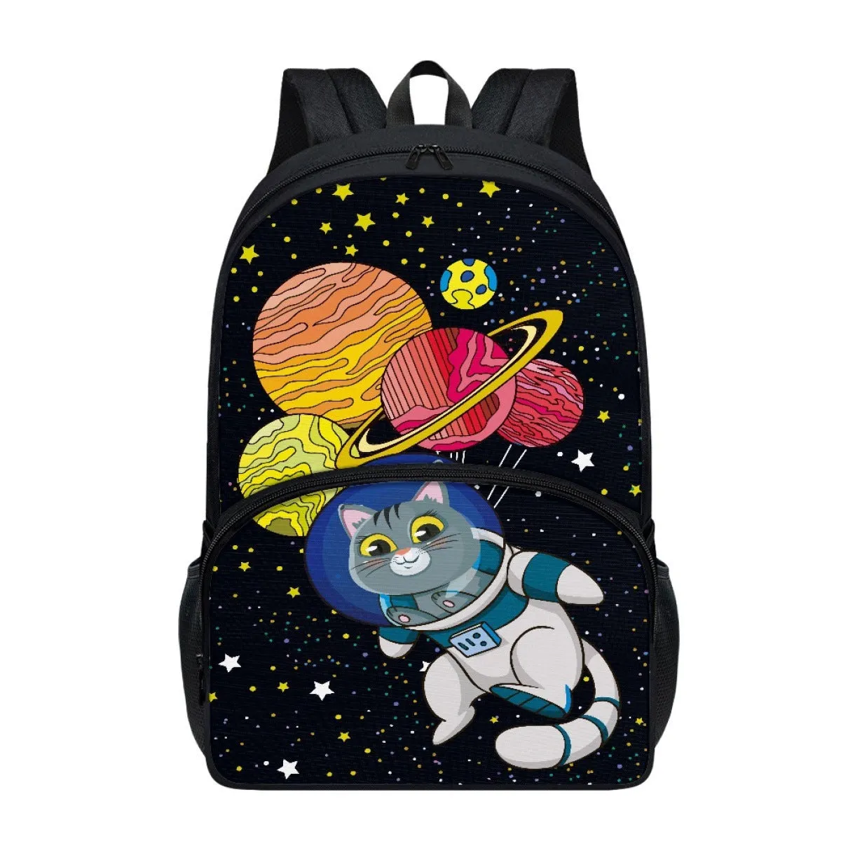 One Piece Dropshipping NEWn Pattern Printing One Piece Minimum Order  Hot Sale Double Layer 17-Inch Student Schoolbag
