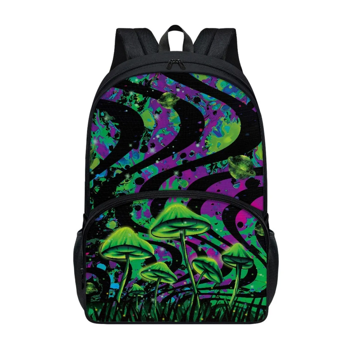 One Piece Dropshipping NEWn Pattern Printing One Piece Minimum Order  Hot Sale Double Layer 17-Inch Student Schoolbag