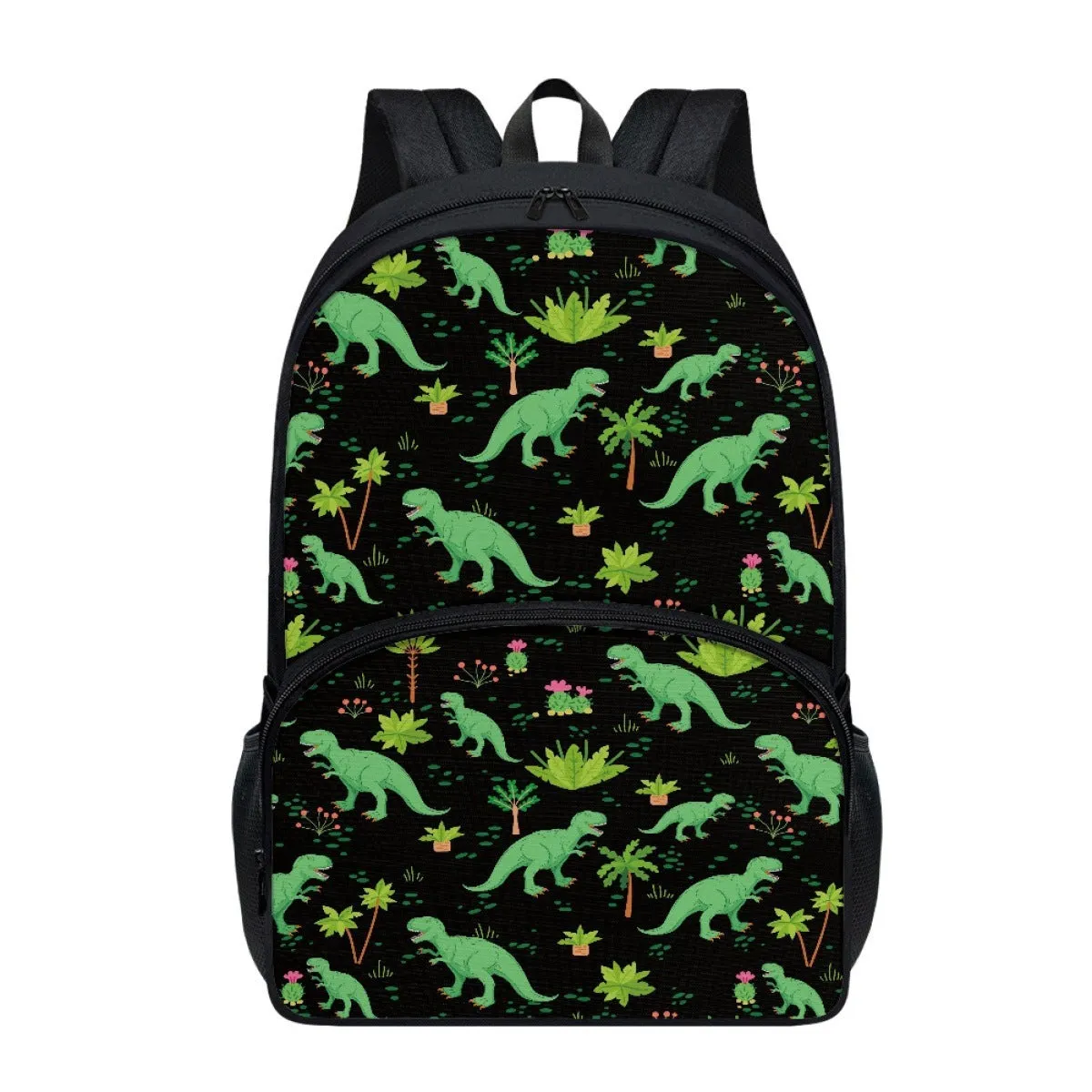 One Piece Dropshipping NEWn Pattern Printing One Piece Minimum Order  Hot Sale Double Layer 17-Inch Student Schoolbag