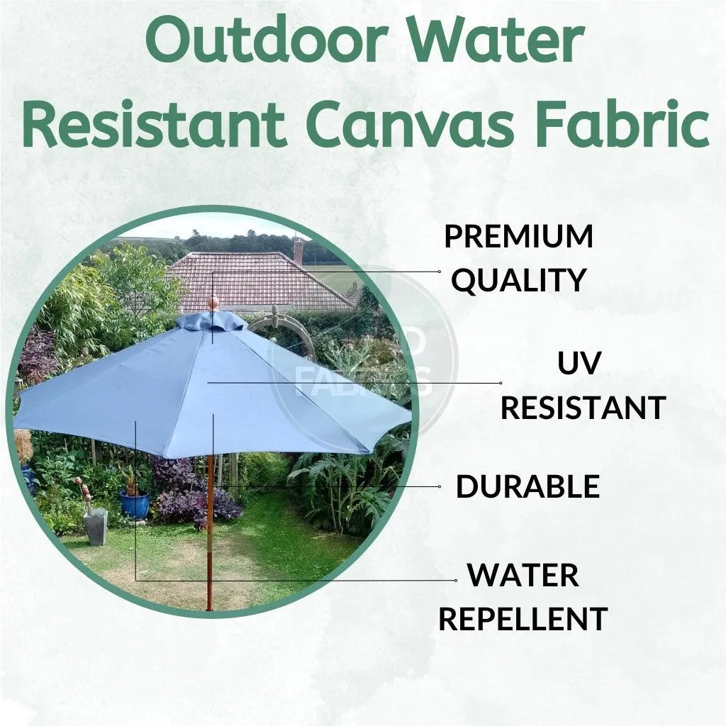 Outdoor Water Resistant Canvas Fabric