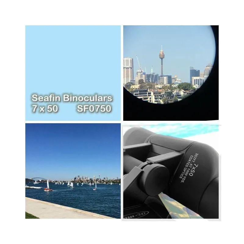 Oz-Mate SeaFin Porro 7x50 Focus Free Binoculars