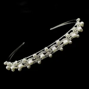 Pearl and Rhinestone Bridal Hairband