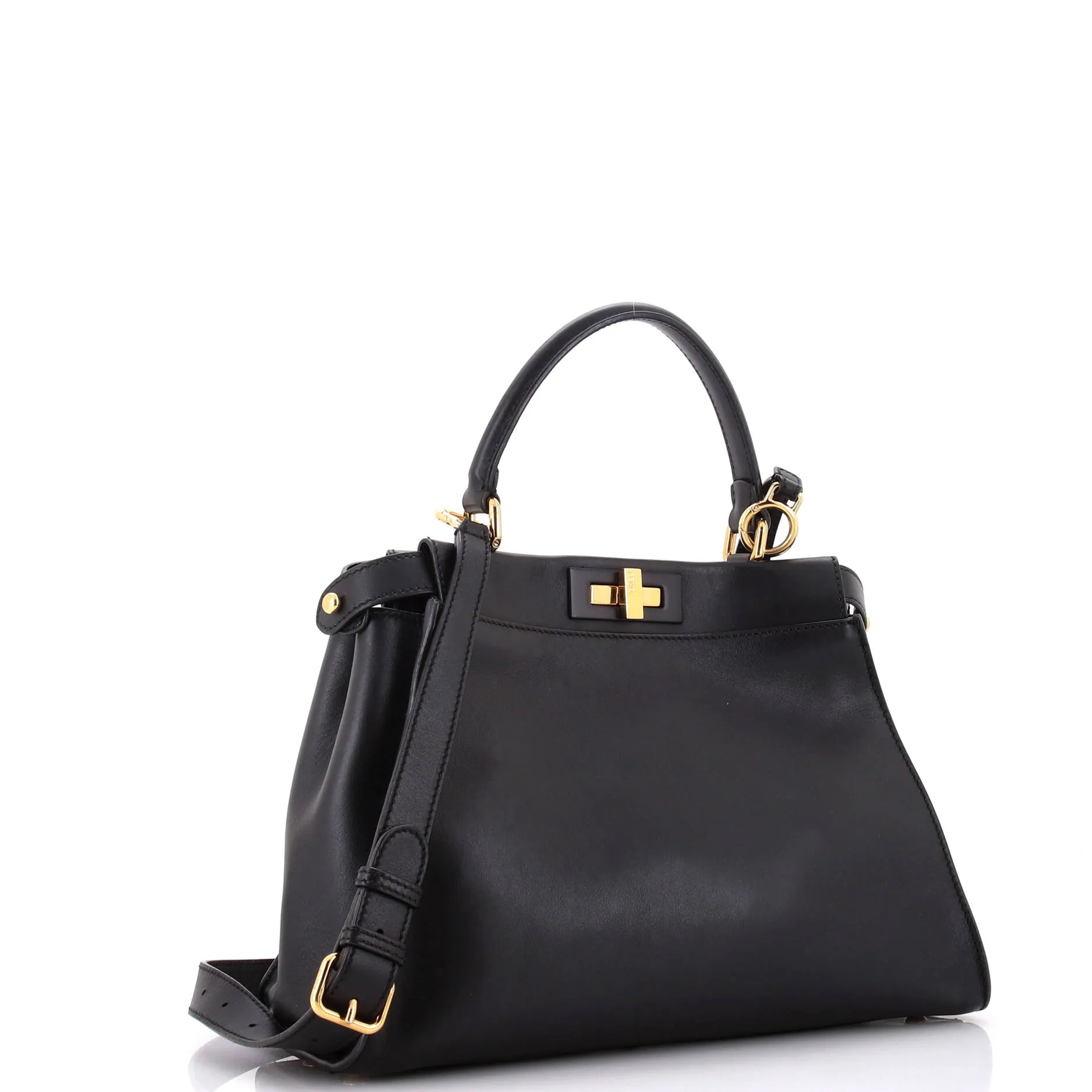 Peekaboo Iconic Bag Leather Mini