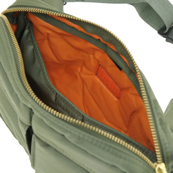 porter by yoshida tanker waist bag (grey)