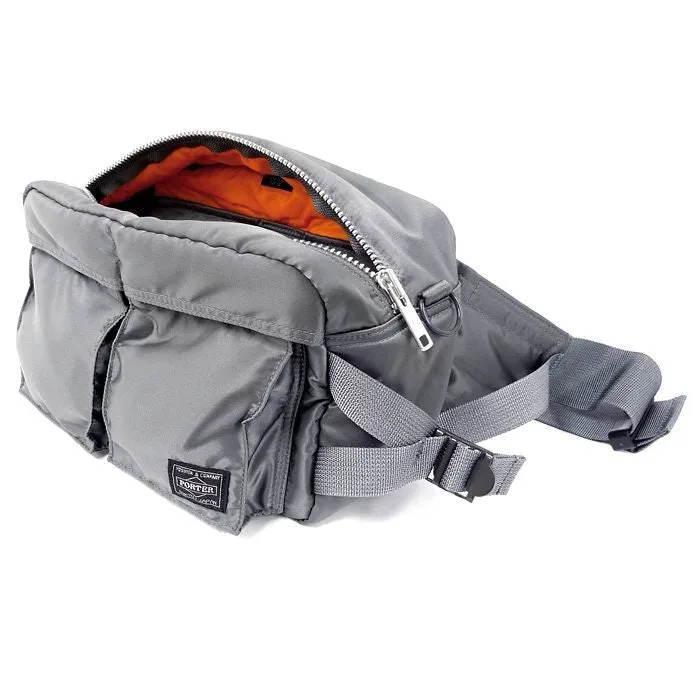 porter by yoshida tanker waist bag (grey)