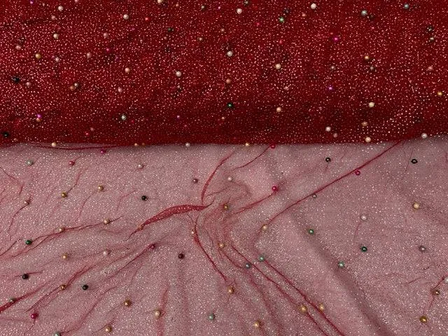 Princess Beaded Glitter Tulle