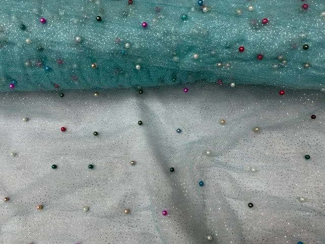 Princess Beaded Glitter Tulle