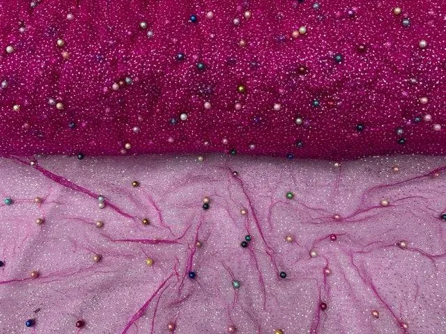 Princess Beaded Glitter Tulle