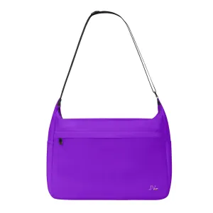 Printed   Embroidered Journey Computer Shoulder Bag