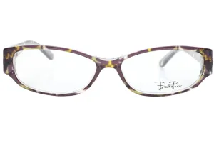 PUCCI EP2638 970 Crystal/Multi Full Rim Acetate Italy Eyeglasses