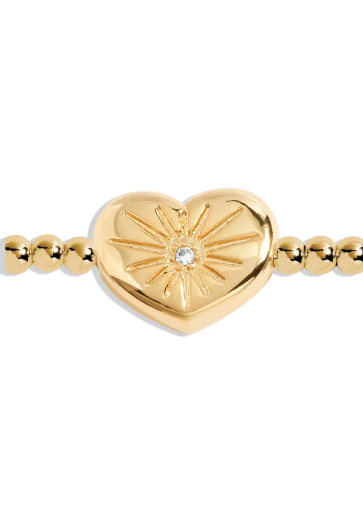 "Unstoppable" Gold Stretch Bracelet