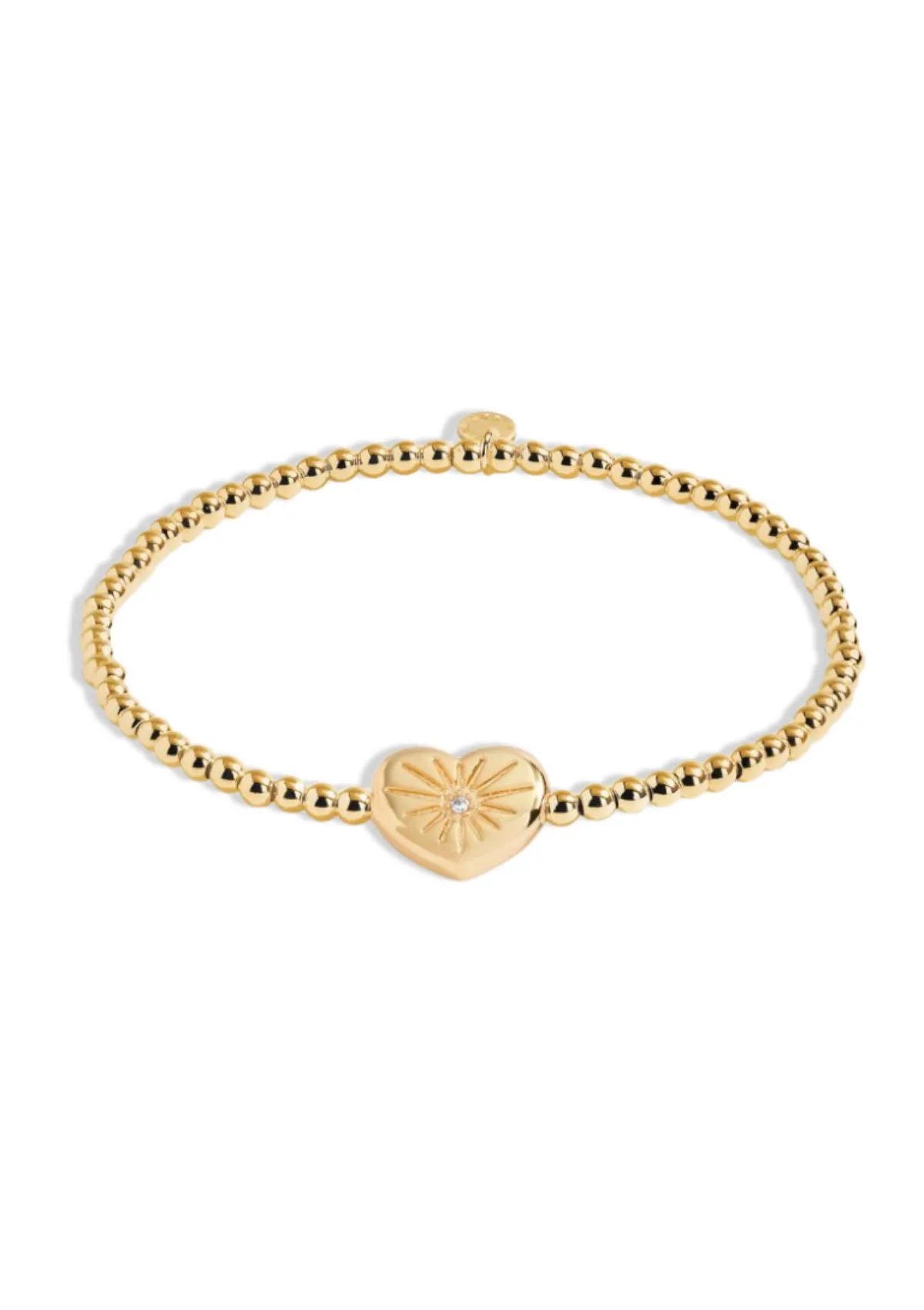 "Unstoppable" Gold Stretch Bracelet