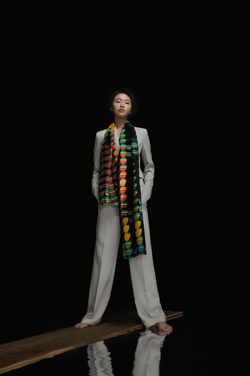 REBIRTH ICON PURE WOOL SCARF