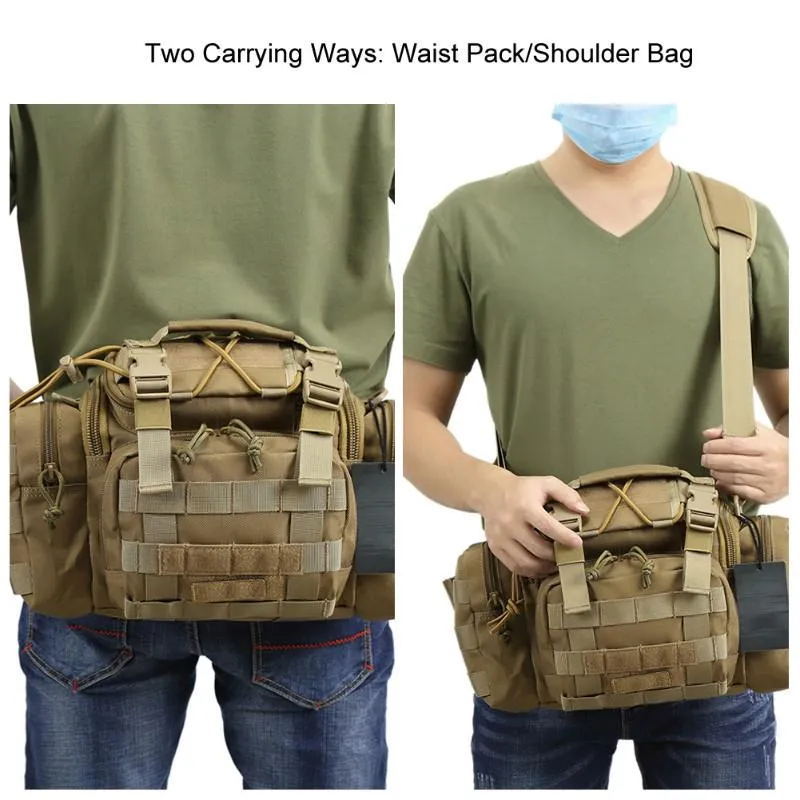 Recon Tactical M22 MOLLE Waist Pack | Multi-Function Modular Utility Bag