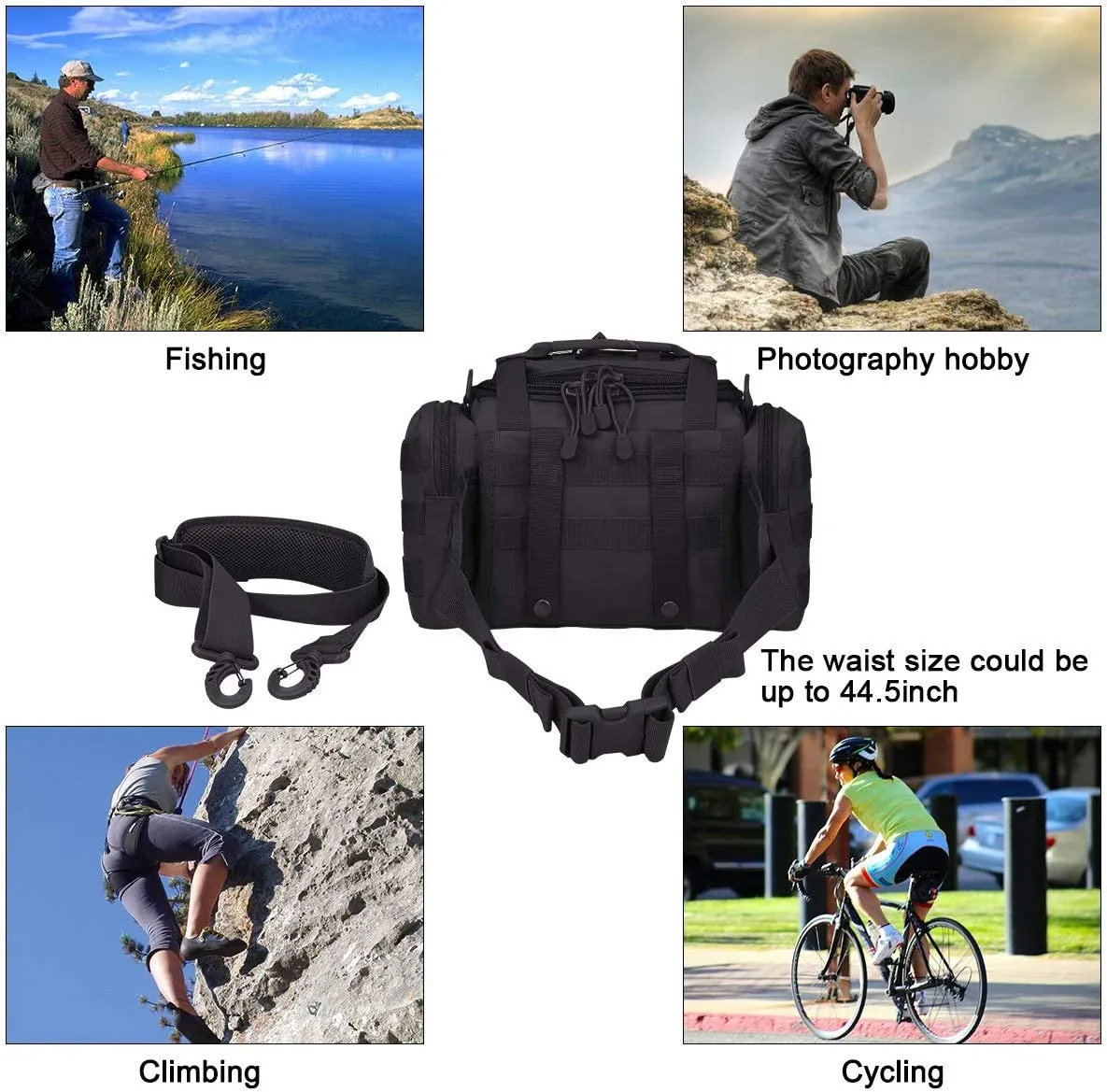 Recon Tactical M22 MOLLE Waist Pack | Multi-Function Modular Utility Bag