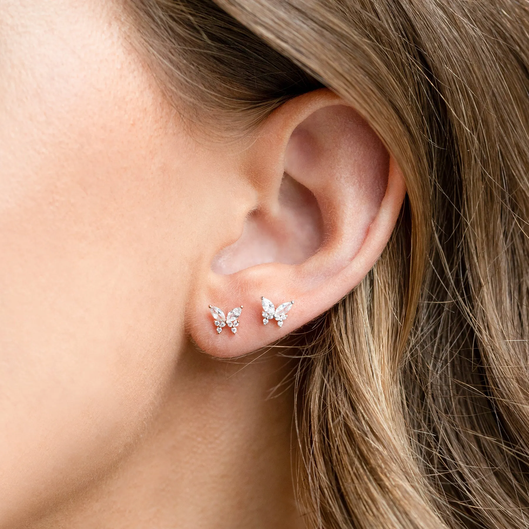 Remember Me Butterfly Studs