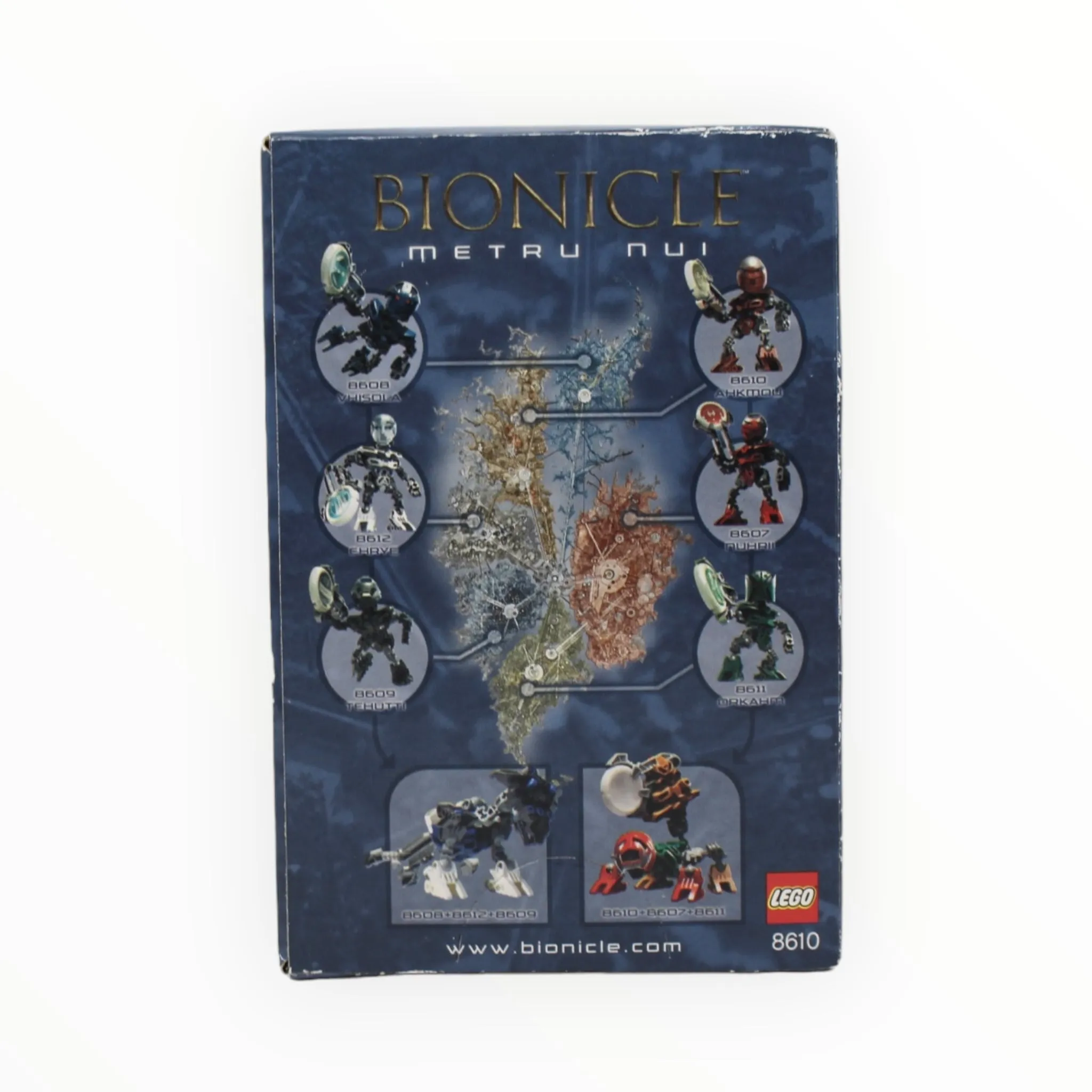 Retired Set 8610 Bionicle Ahkmou
