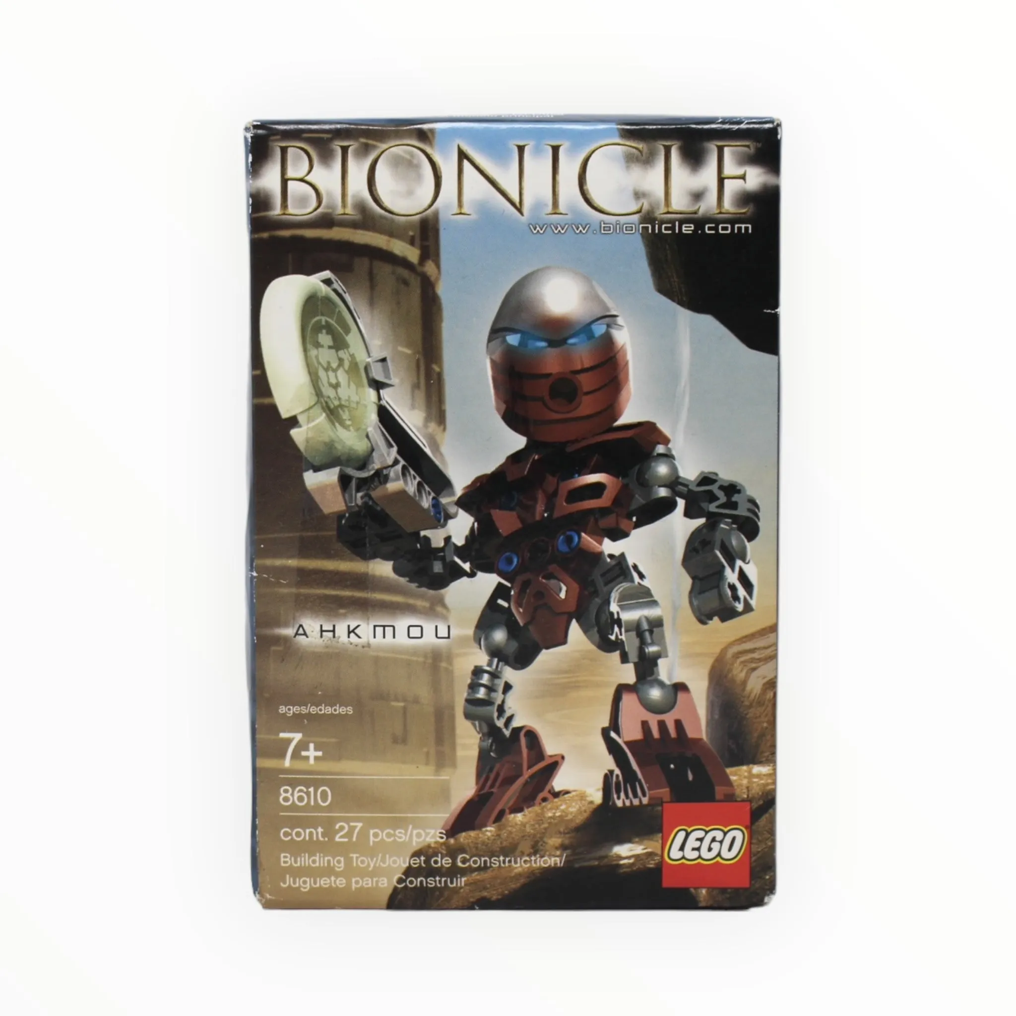 Retired Set 8610 Bionicle Ahkmou