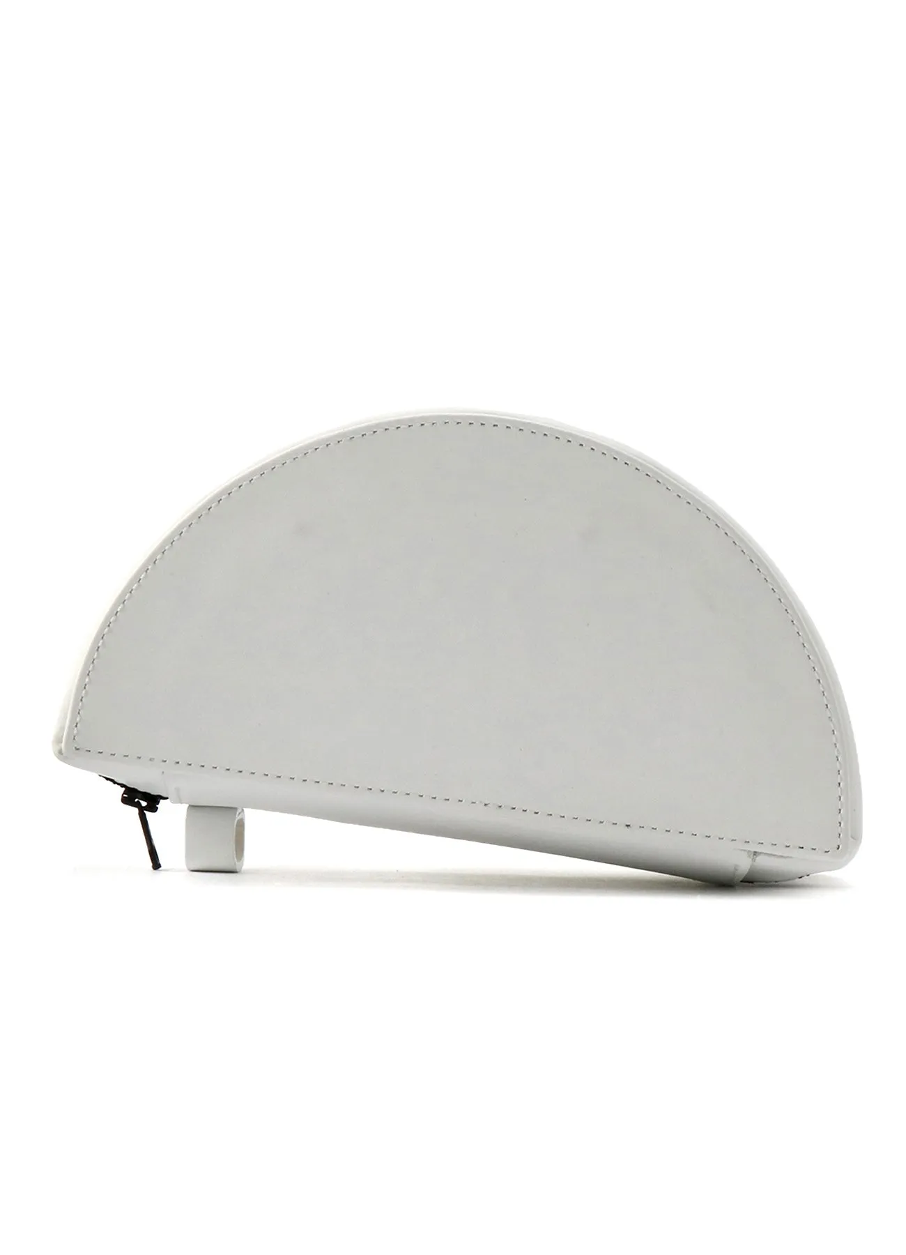 Rubber Touch Leather B Semi Circle Bag