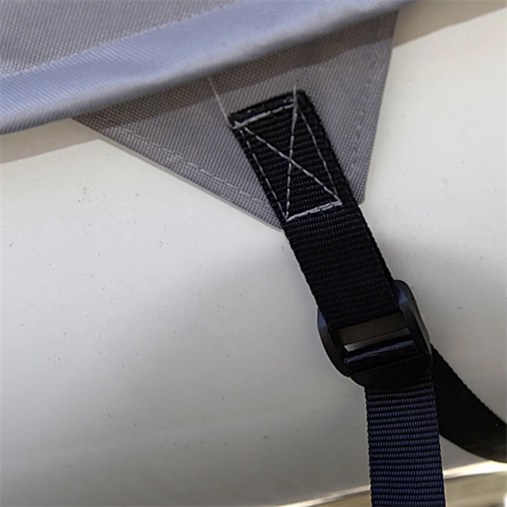 Sailboat Deck Cover for the Laser Dinghy - Tailored, Waterproof, Breathable Boat Cover - Grey (125G)