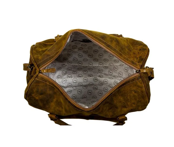 San Angelo Leather Traveler Bag