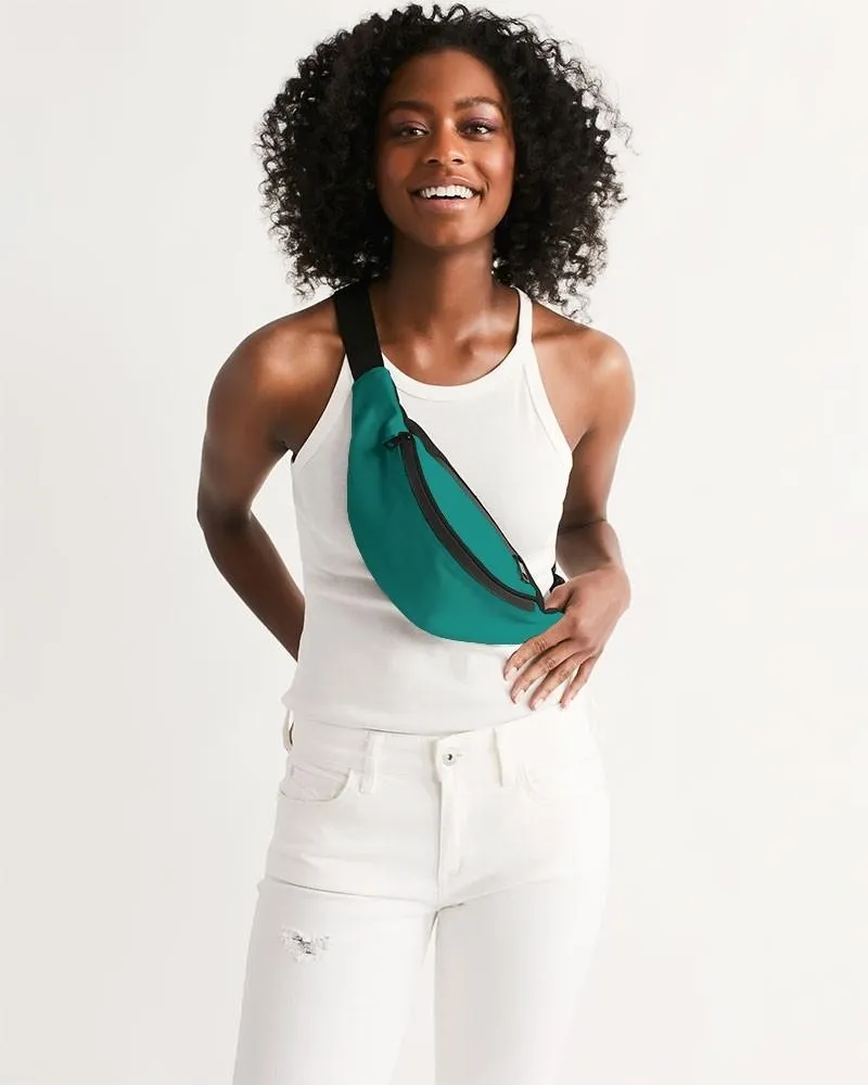 Shaded Blue-Green Belt Bag | C100M0Y50K30