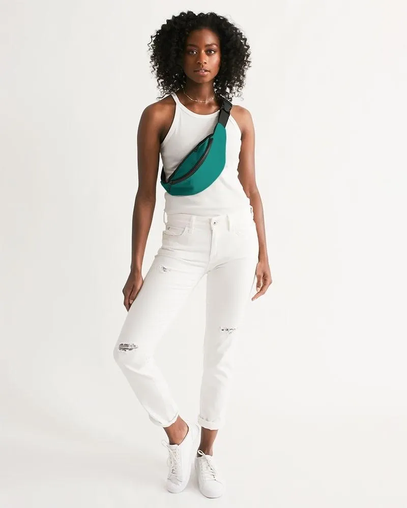Shaded Blue-Green Belt Bag | C100M0Y50K30