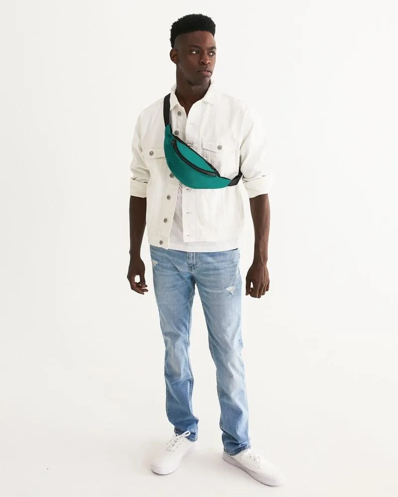 Shaded Blue-Green Belt Bag | C100M0Y50K30
