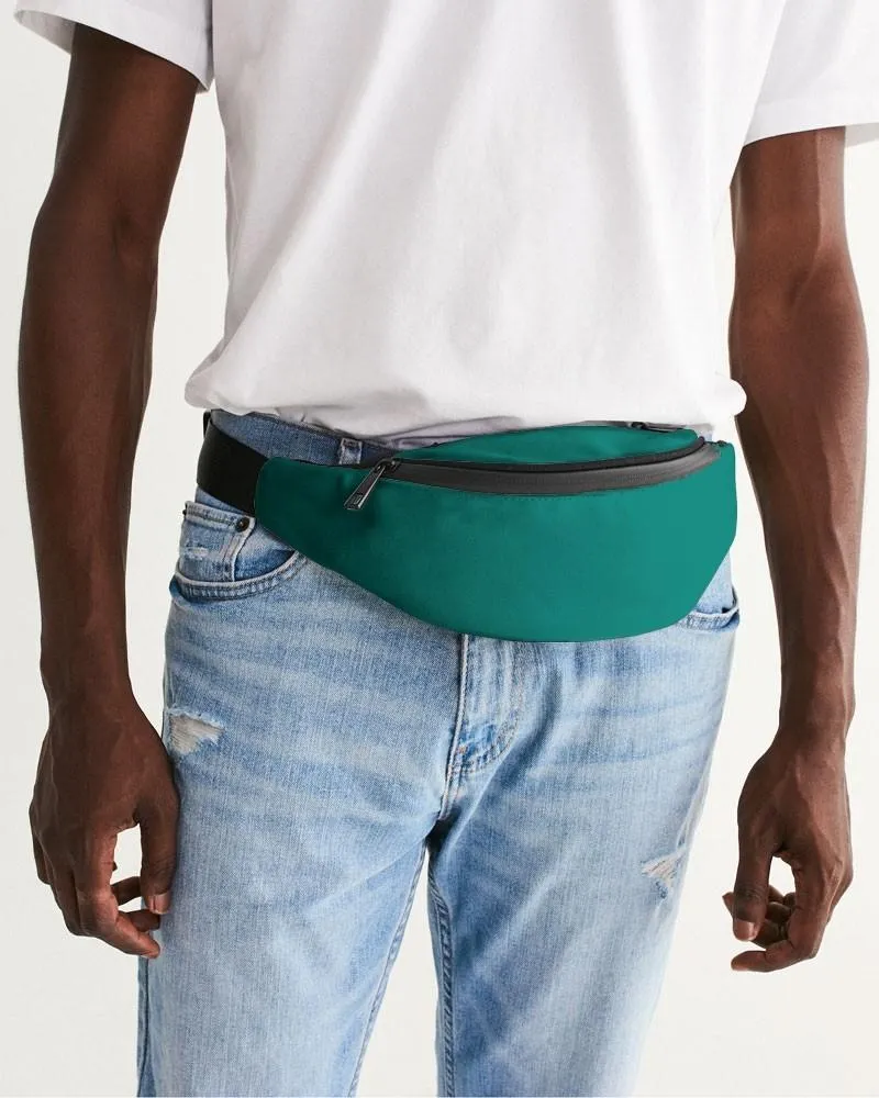 Shaded Blue-Green Belt Bag | C100M0Y50K30