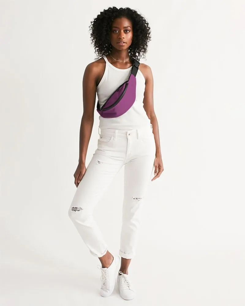 Shaded Midtone Purple Belt Bag | C20M80Y0K30