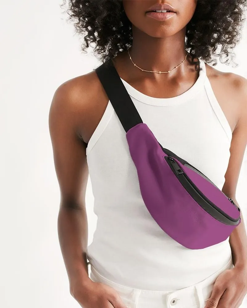Shaded Midtone Purple Belt Bag | C20M80Y0K30