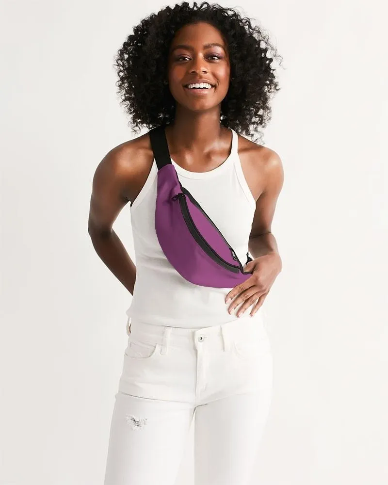 Shaded Midtone Purple Belt Bag | C20M80Y0K30