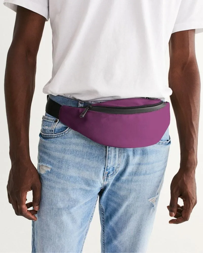 Shaded Midtone Purple Belt Bag | C20M80Y0K30