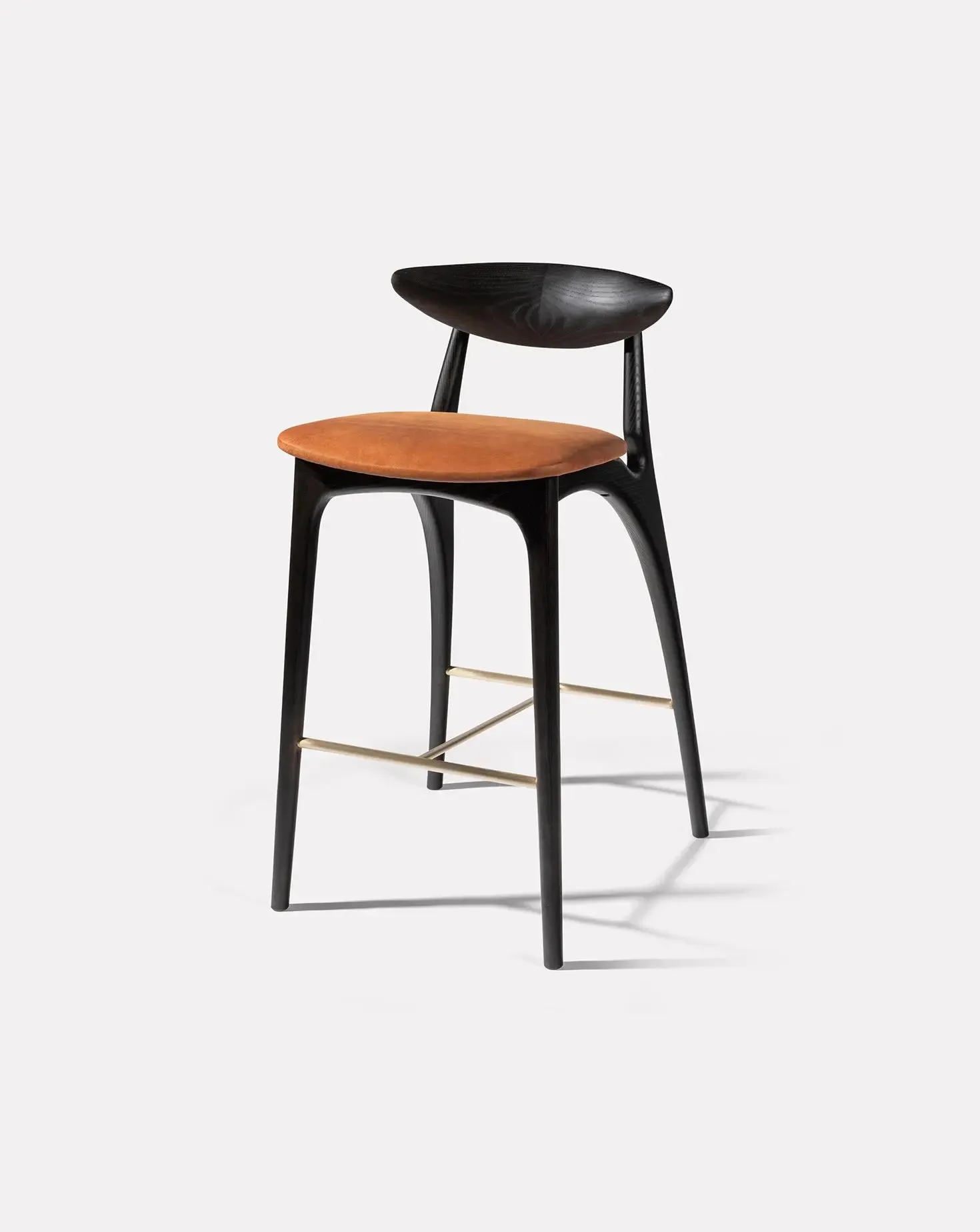 Shanowen Black Oak Rust High Stool